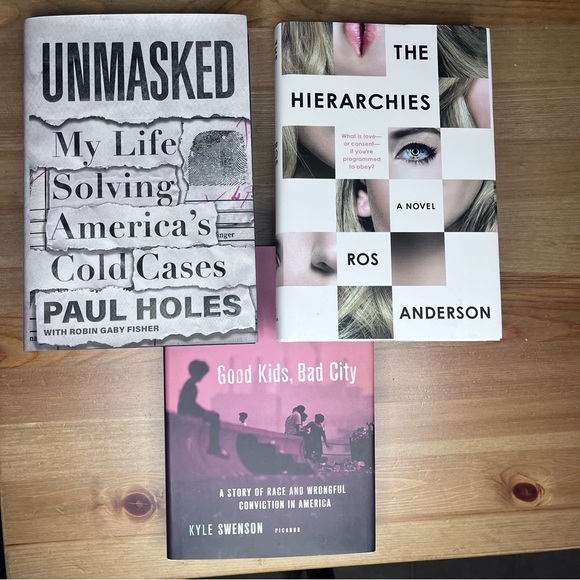 Other - Set of Three Books: Unmasked, The Hierarchies, Good Kids Bad City